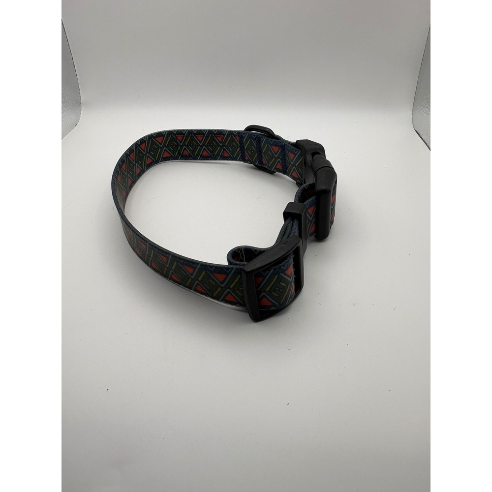 Peak Performance Pets Dog Collar Geometric Tribal Pattern Waterproof M/L